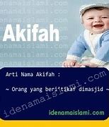 Akifah Naila Artinya