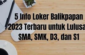 Loker Palembang 2023 Lulusan Smk