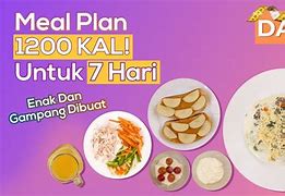 Menu Diet 1200 Kalori Per Hari